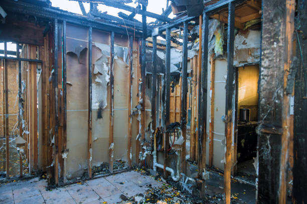 Professional Fire Damage Removal technician working in Lompoc, CA